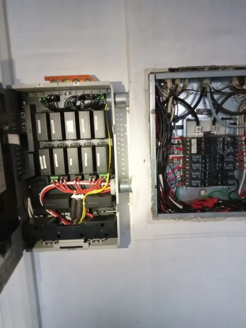 Electrical panel upgrade completed for Indoor Lighting Installation in Lisbon